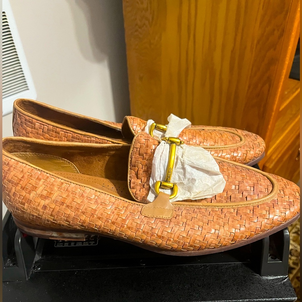 Men’s Aldo Tan Casual Dress Shoe ( NEW )